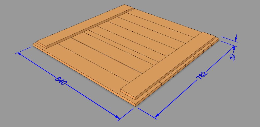 TI - Deckel - 840x782x32